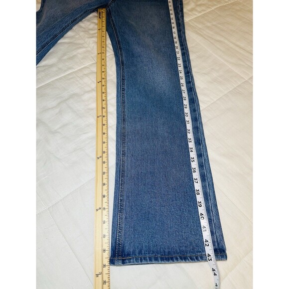 UNPUBLISHED Rae Wilshire High Rise Straight Blue Jeans Denim Women's 29 NWT - Picture 11 of 11